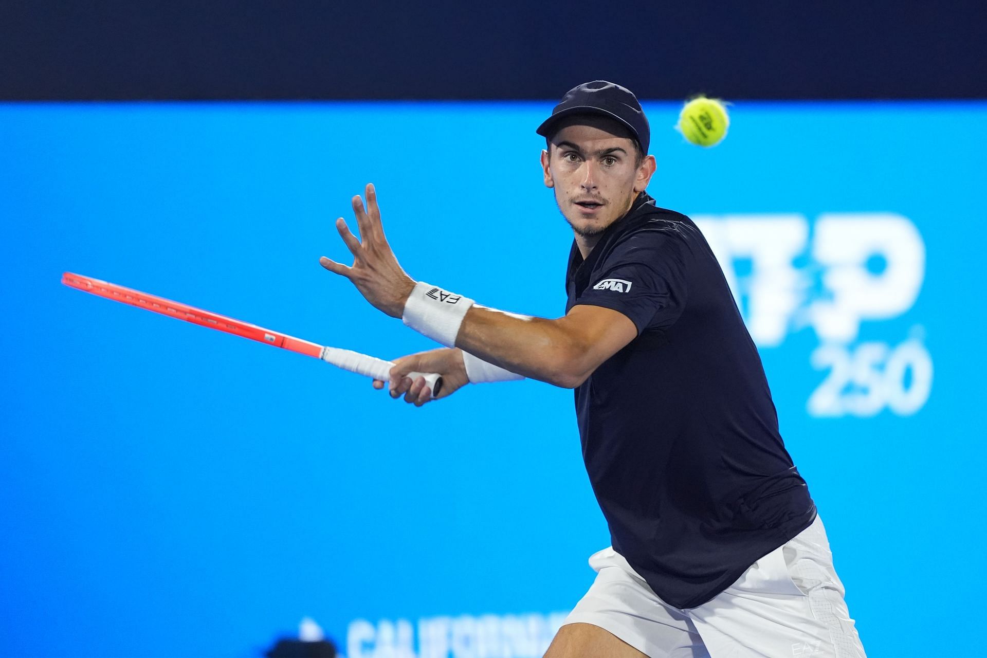 Matteo Arnaldi at the Delray Beach Open 2025. (Photo: Getty)