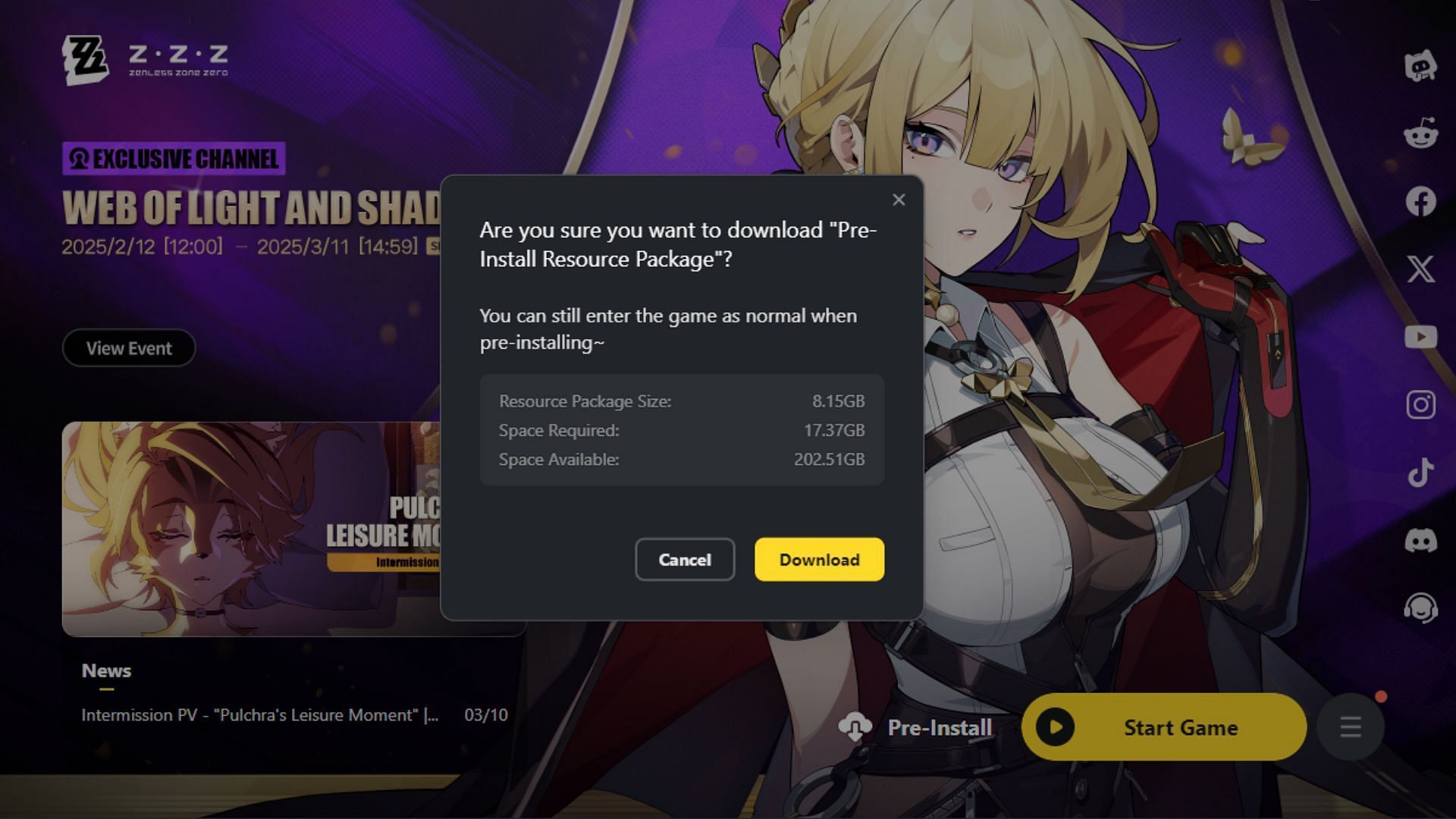 ZZZ 1.6 preload is now available for different platforms (Image via HoYoverse)