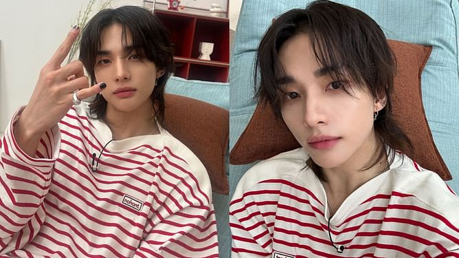 "So sweet and considerate" — Fans react as Stray Kids' Hyunjin expresses concern over having a younger sister in today's world