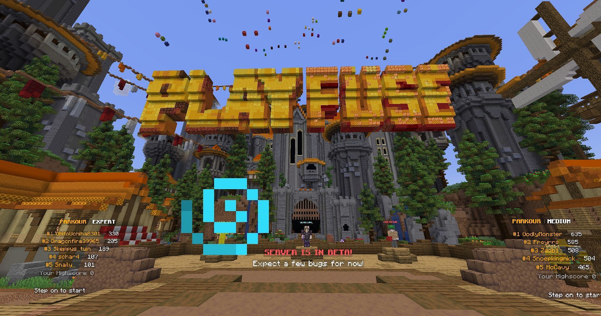 PlayFuse is a well-made server (Image via Mojang Studios)