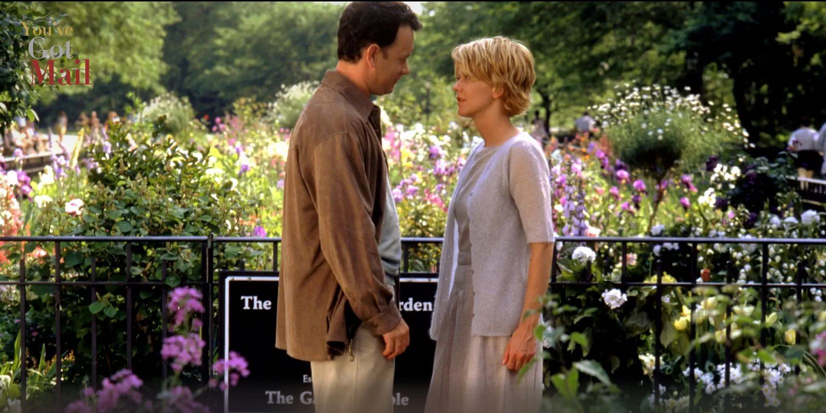 You've Got Mail, starring Tom Hanks and Meg Ryan. (Image via Apple TV)