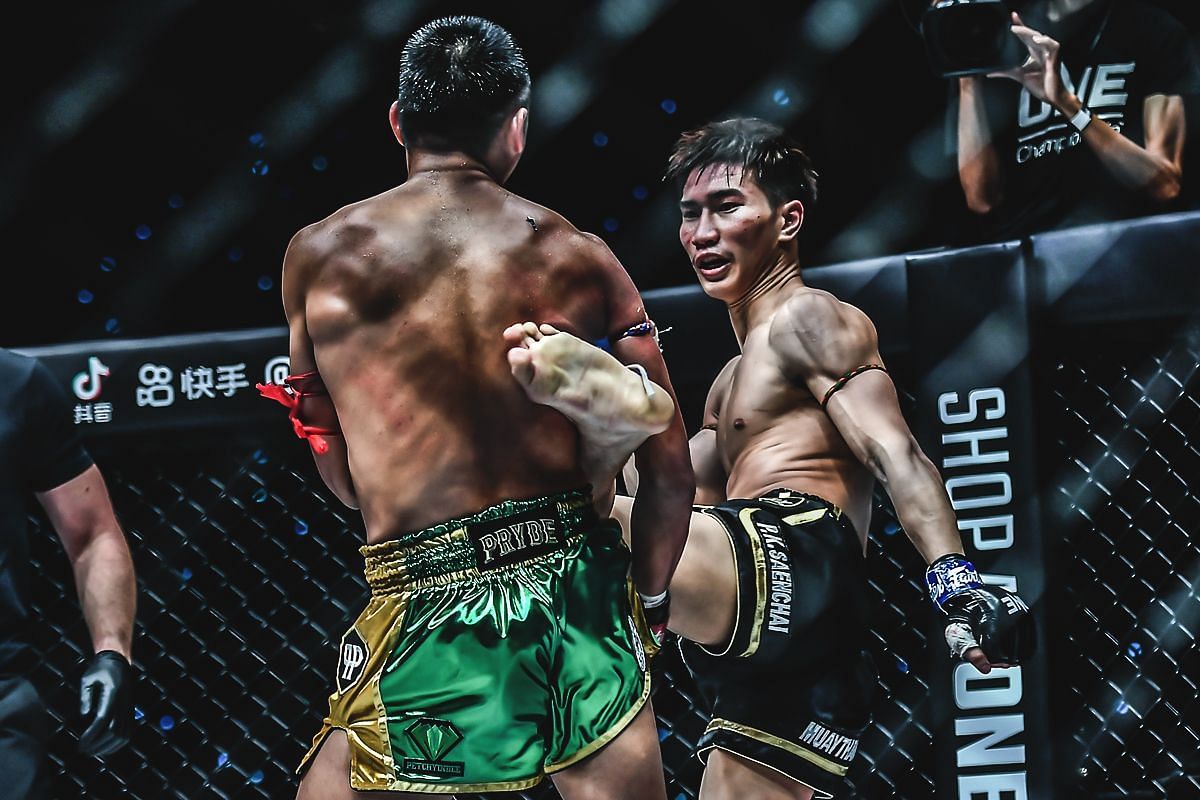 Tawanchai becmae the ONE featherweight Muay Thai world champion in September 2022. [Photo via: ONE Championship]