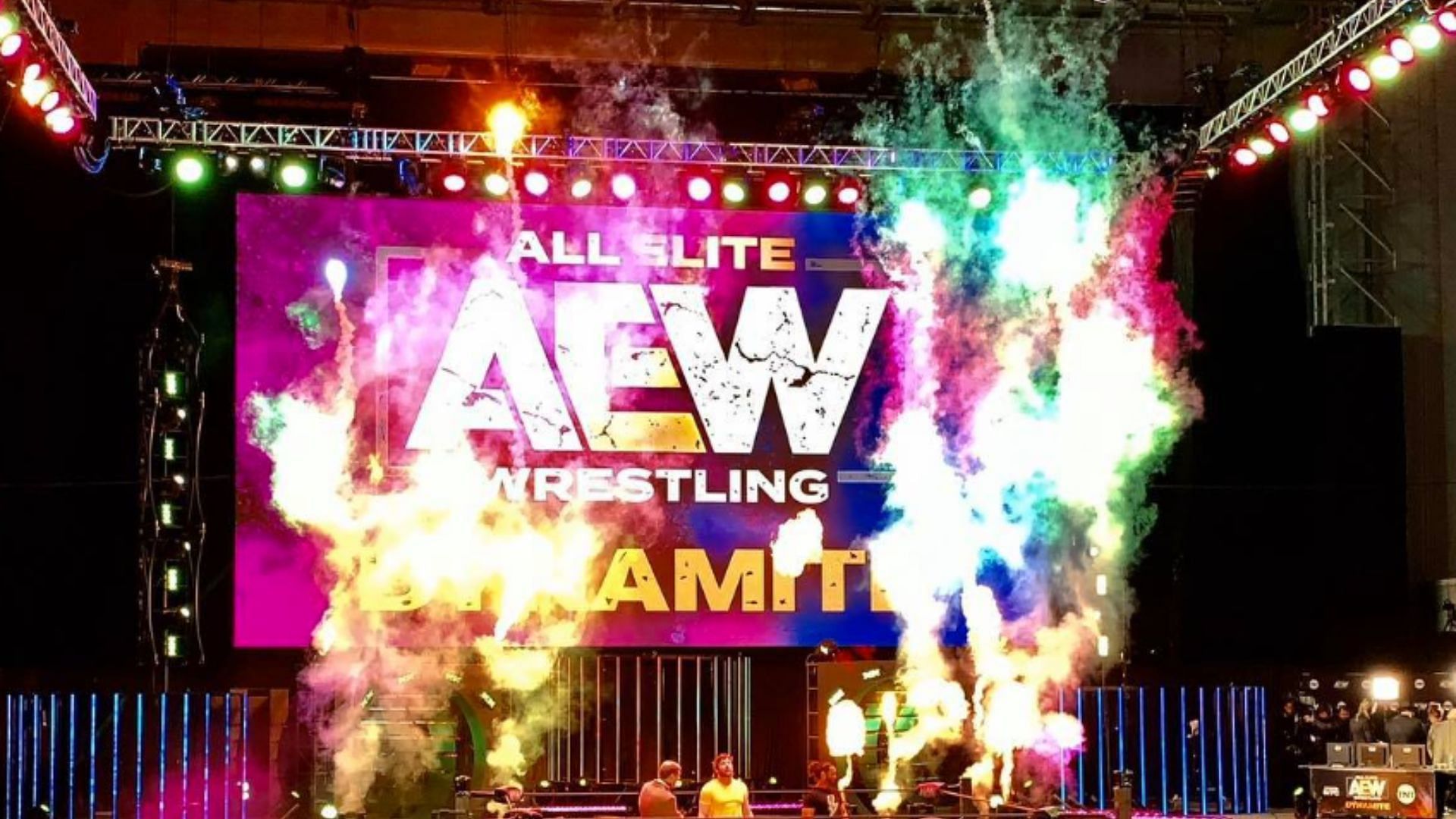 Fans were stunned by the demeanor of an AEW star on Dynamite. (Image via AEW Facebook) 