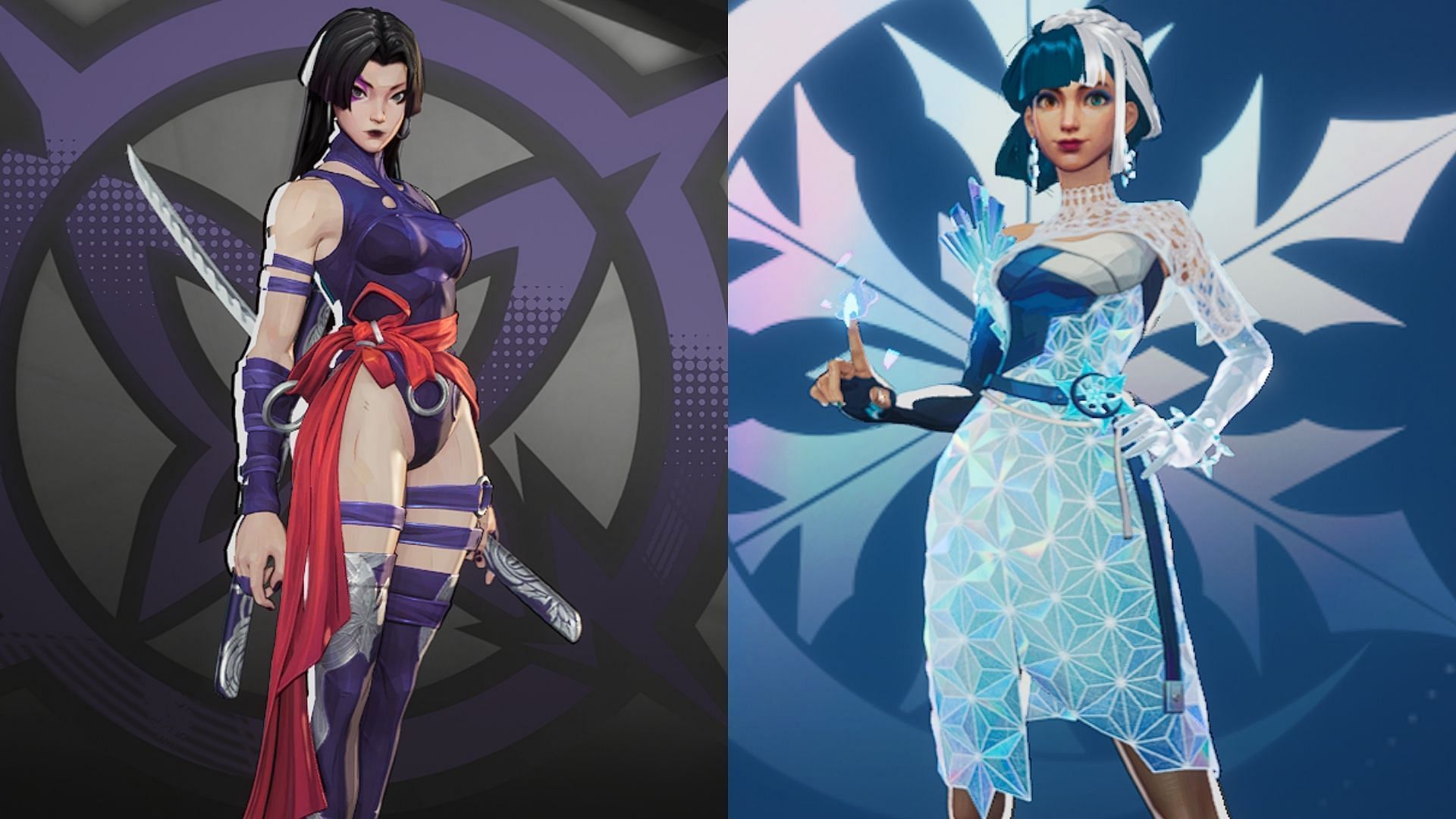 Psylocke and Luna Snow in Marvel Rivals (Image via Sportskeeda Gaming/NetEase Games)