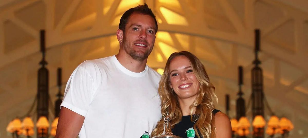 David Lee and Caroline Wozniacki [Image source: Getty]