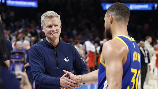 "Bro just admitted he a Curry merchant" - Fans react as Steve Kerr claims he would have been fired in 2 years if he chose Knicks over Warriors in 2014