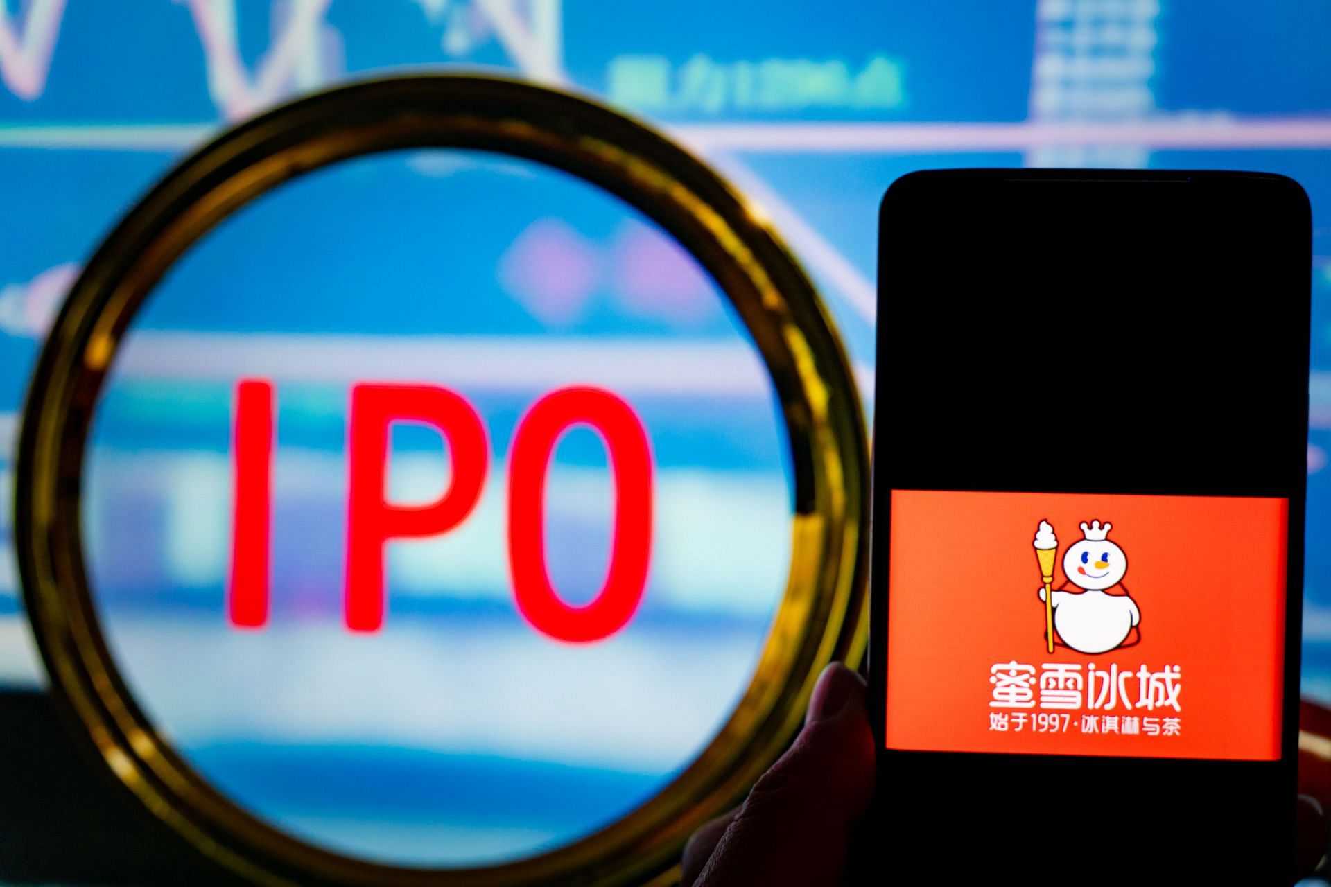 Illustration MIXUE Ice Cream &amp; Tea IPO (Image Source: Getty)