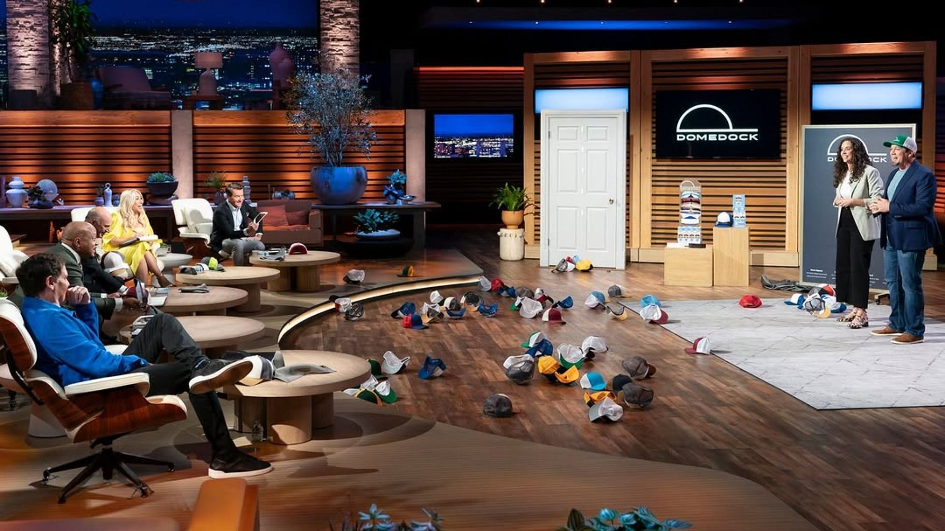 DomeDock pitch in Shark Tank (Image via Instagram @sharktankabc)