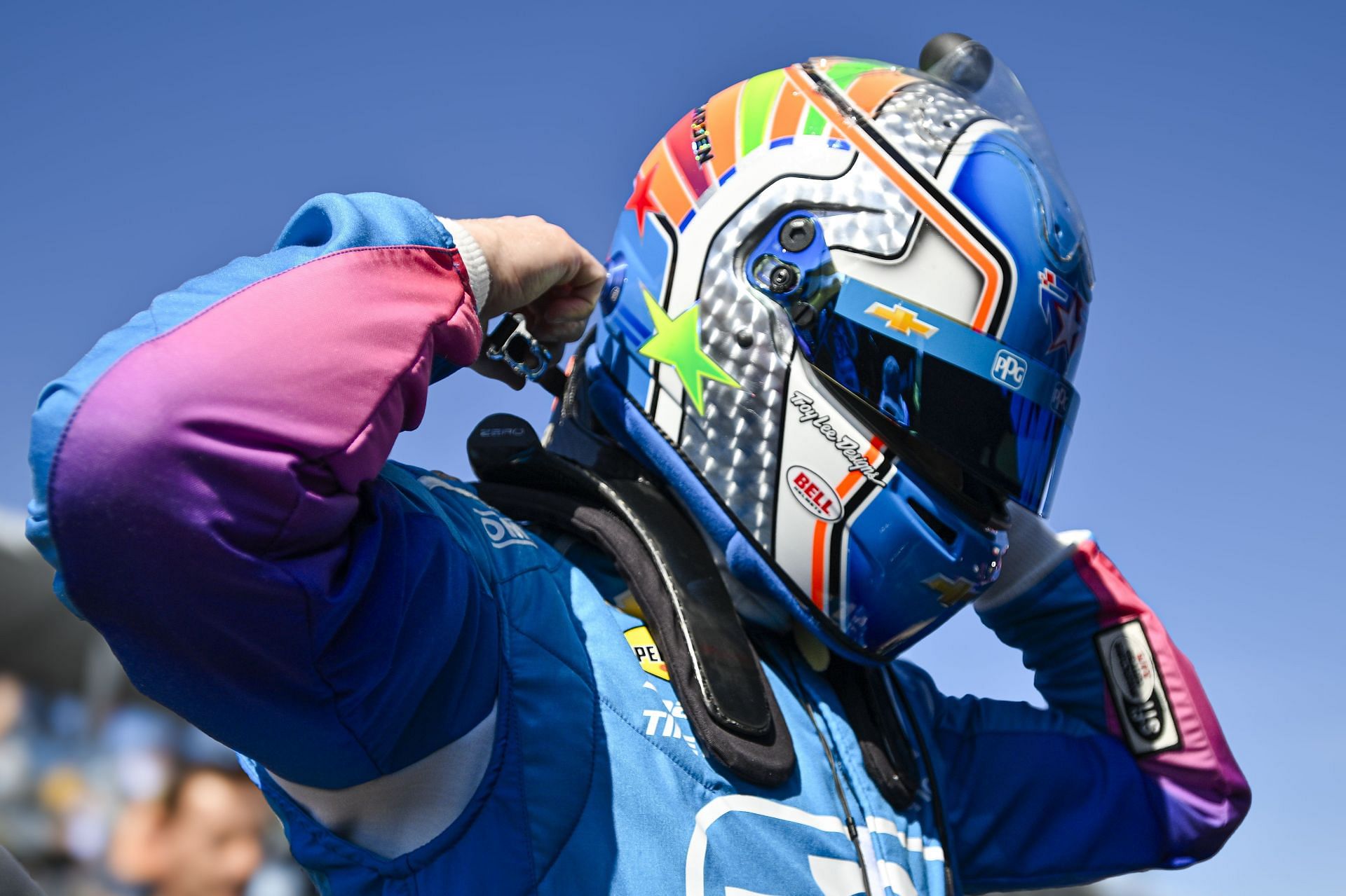 Josef Newgarden at the INDYCAR Firestone Grand Prix of St. Petersburg - Day 1 - Source: Getty