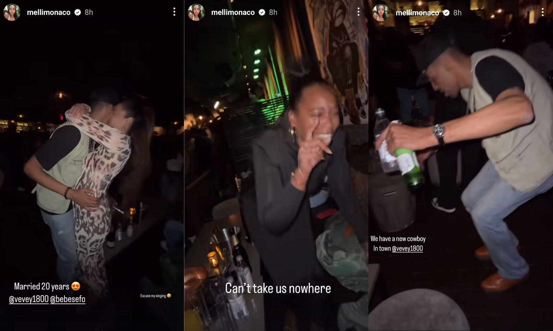 More snaps from Monaco&#039;s night out with the Sefoloshas