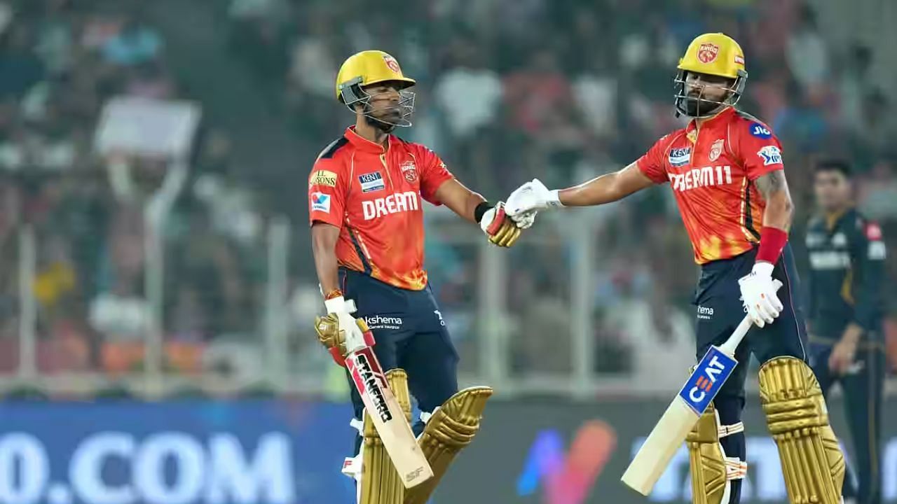 श्रेयस और शशांक के बीच हुई शानदार साझेदारी (photo credit- iplt20.com)