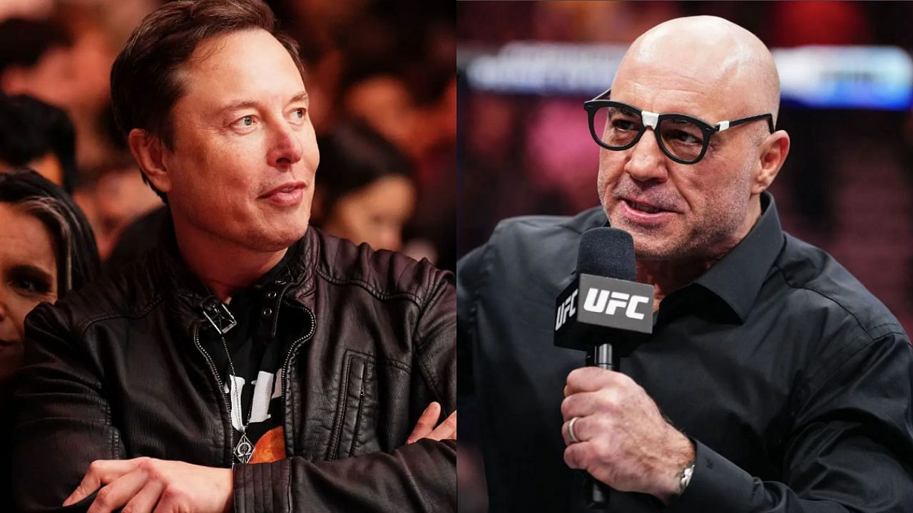 Elon Musk (Left) and Joe Rogan (Right) 