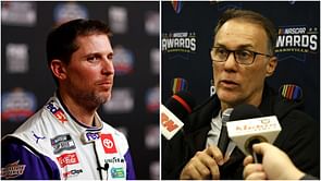 Kevin Harvick believes Joe Gibbs has his team's future secured "when Denny Hamlin is not at JGR anymore"