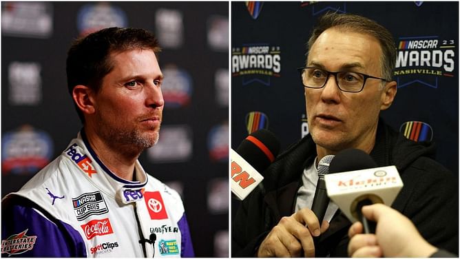 Kevin Harvick believes Joe Gibbs has his team's future secured "when Denny Hamlin is not at JGR anymore"