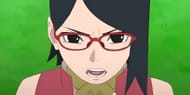 Sarada brings the most hope for the Leaf Village's future, out of the Naruto characters in this list. (Image via Studio Pierrot)