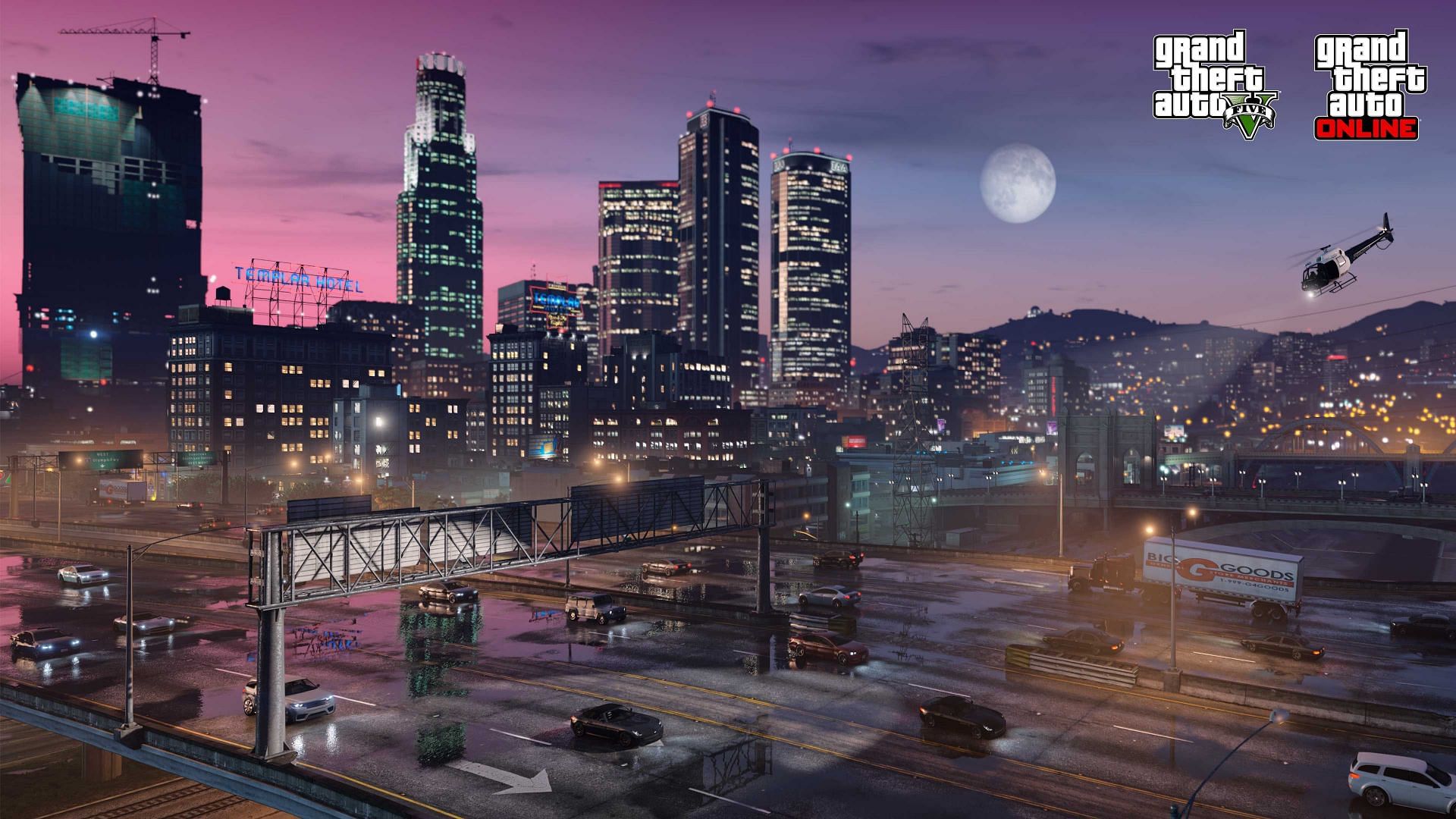 GTA 5 Legacy vs Enhanced: A promotional still of the upcoming version (Image via Rockstar Games)