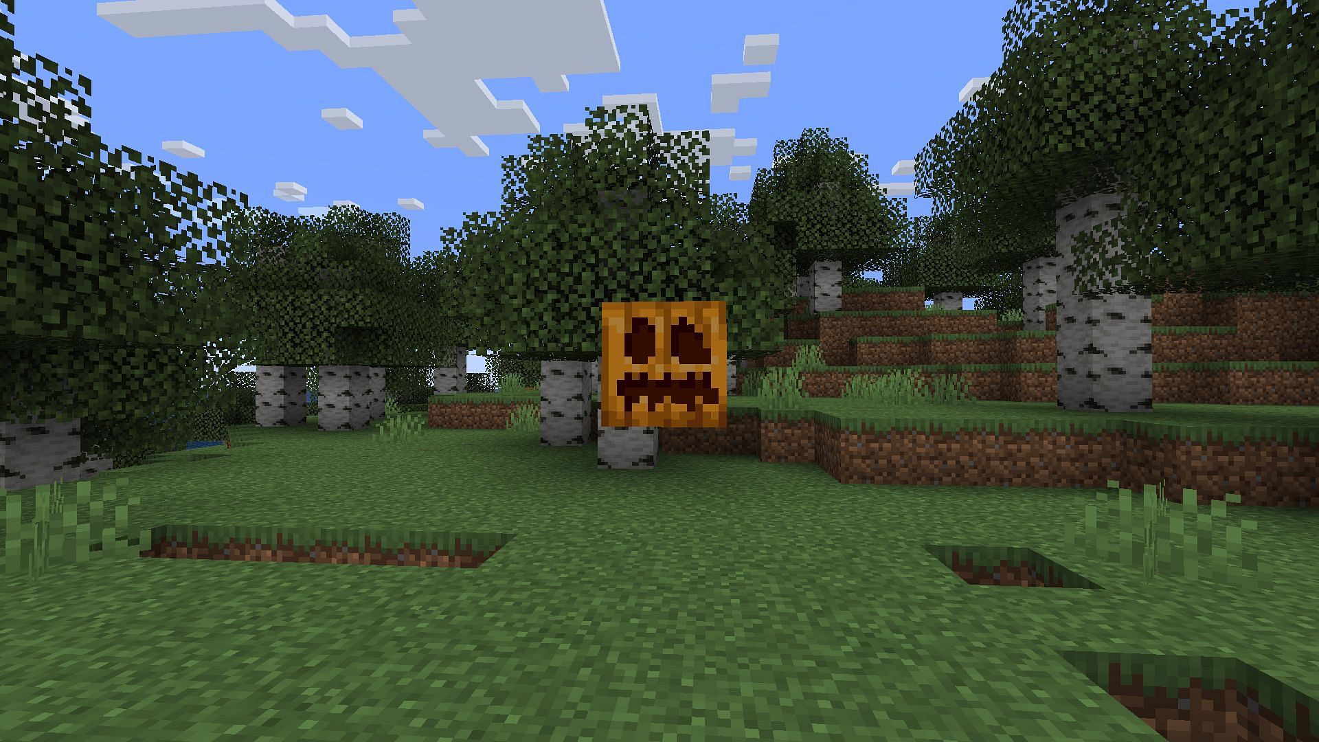 You can summon and create floating ghost heads using armor stands (Image via Sportskeeda Gaming || Mojang Studios)