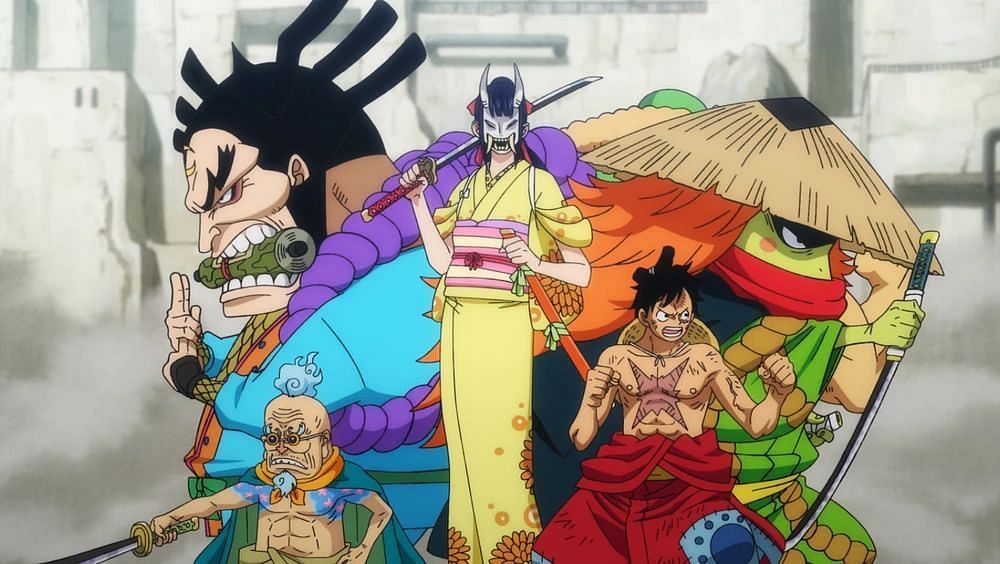 Monkey D. Luffy in One Piece.