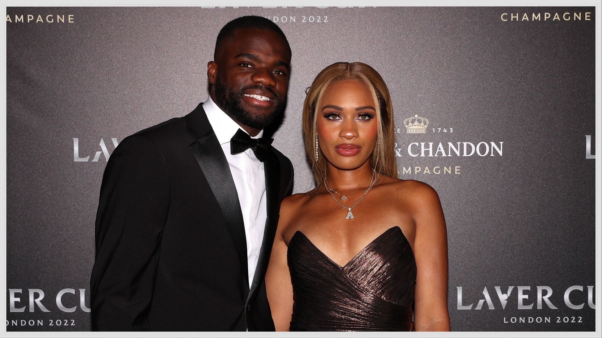 Frances Tiafoe with Ayan Broomfield; (Source - Getty Images)