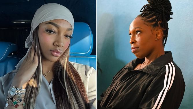 "Throwing a** + pictures of your son is top tier motherhood": A'ja Wilson, Angel Reese & more react to $392,534 teammate's NSFW yacht dance move