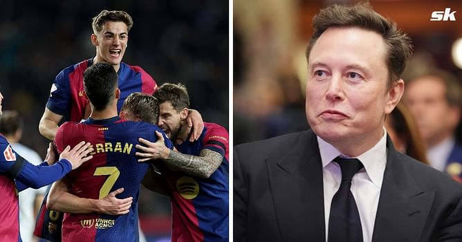 Elon Musk responds after Barcelona ask Grok AI about LaLiga leaders