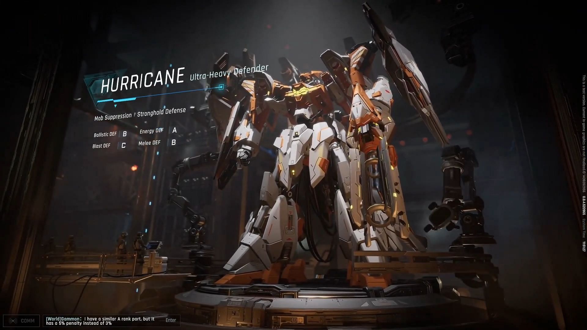 Hurricane in the Mecha Break open beta (Image via Amazing Seasun Games)