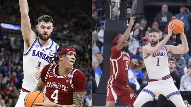 Hunter Dickinson Stats Tonight: How did Kansas star fare vs Arkansas? (March 20)