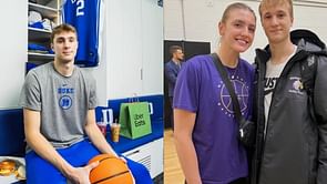 Cooper Flagg's twin Ace Flagg's girlfriend Lizzy Gruber transfers to Maine Black Bears as Ace prepares for college career