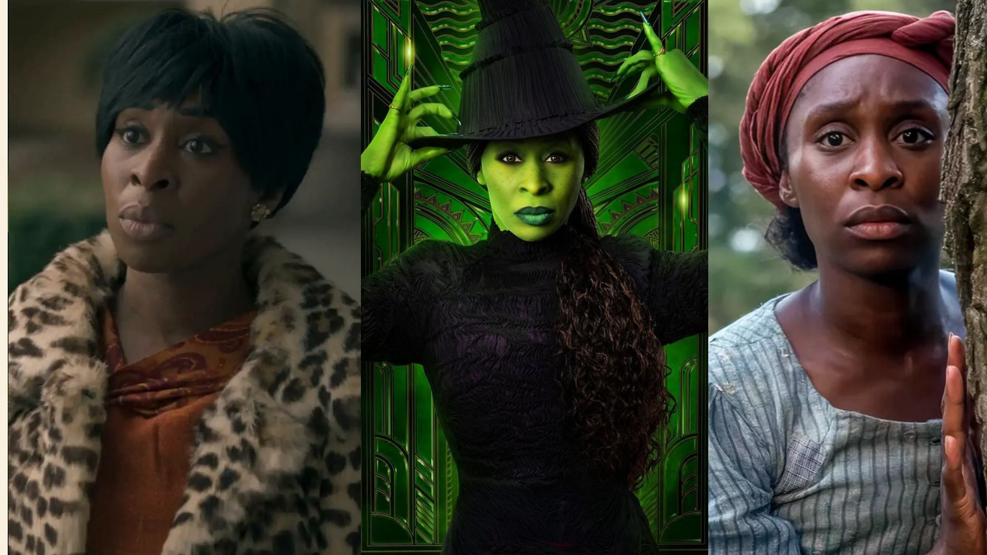 (Images via Amazon, Hulu, Instagram/@wickedmovie) 