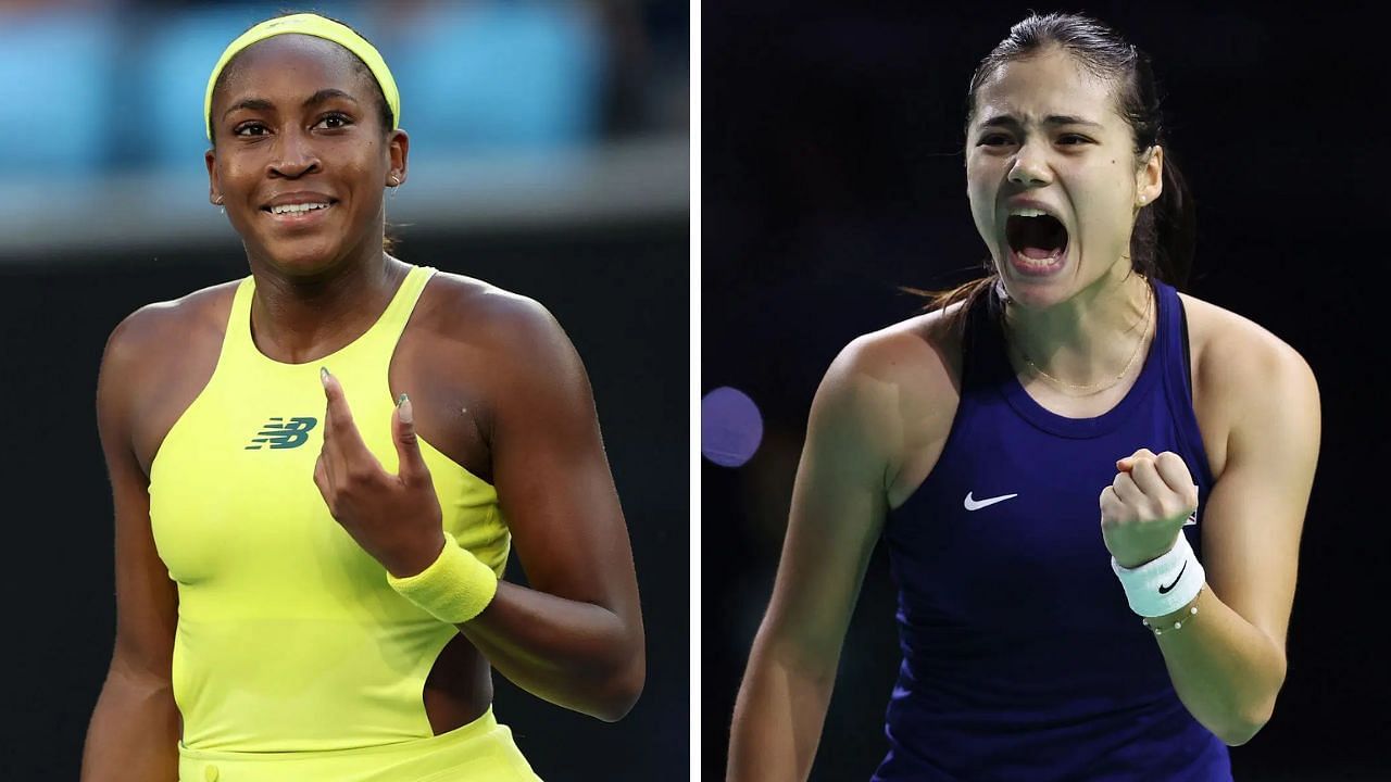 Coco Gauff vs Emma Raducanu Indian Wells draw 