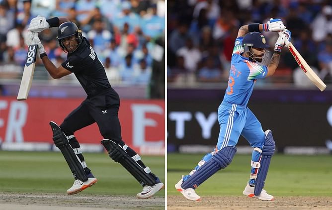 Rachin Ravindra vs Virat Kohli: Who will win the Golden Bat in 2025 Champions Trophy?