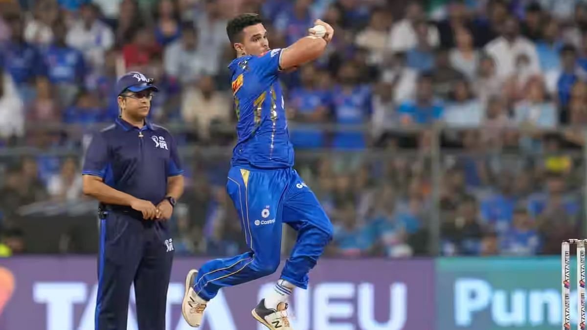 मुंबई इंडियंस के खिलाड़ी अर्जुन तेंदुलकर (Photo Credit_iplt20.com)