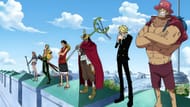 Straw Hats as seen in the one of the One Piece arcs (Image via Toei Animation)