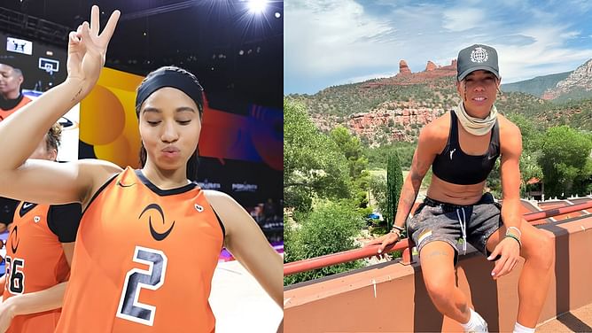 "Beautiful straight woman that fell in love with me": Natasha Cloud opens up about her girlfriend Isabelle Harrison for the first time