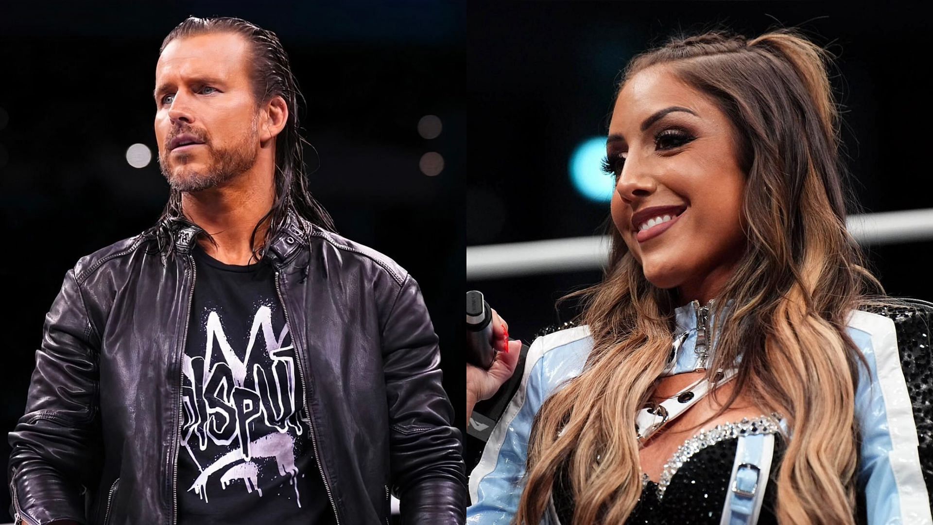 Adam Cole (left) and Britt Baker (right) are AEW stars. (Image credits: Adam Cole &amp; Britt Baker