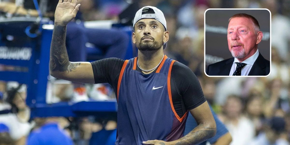 Boris Becker drops 4-word reaction to Nick Kyrgios suffering major injury blow during Indian Wells practice