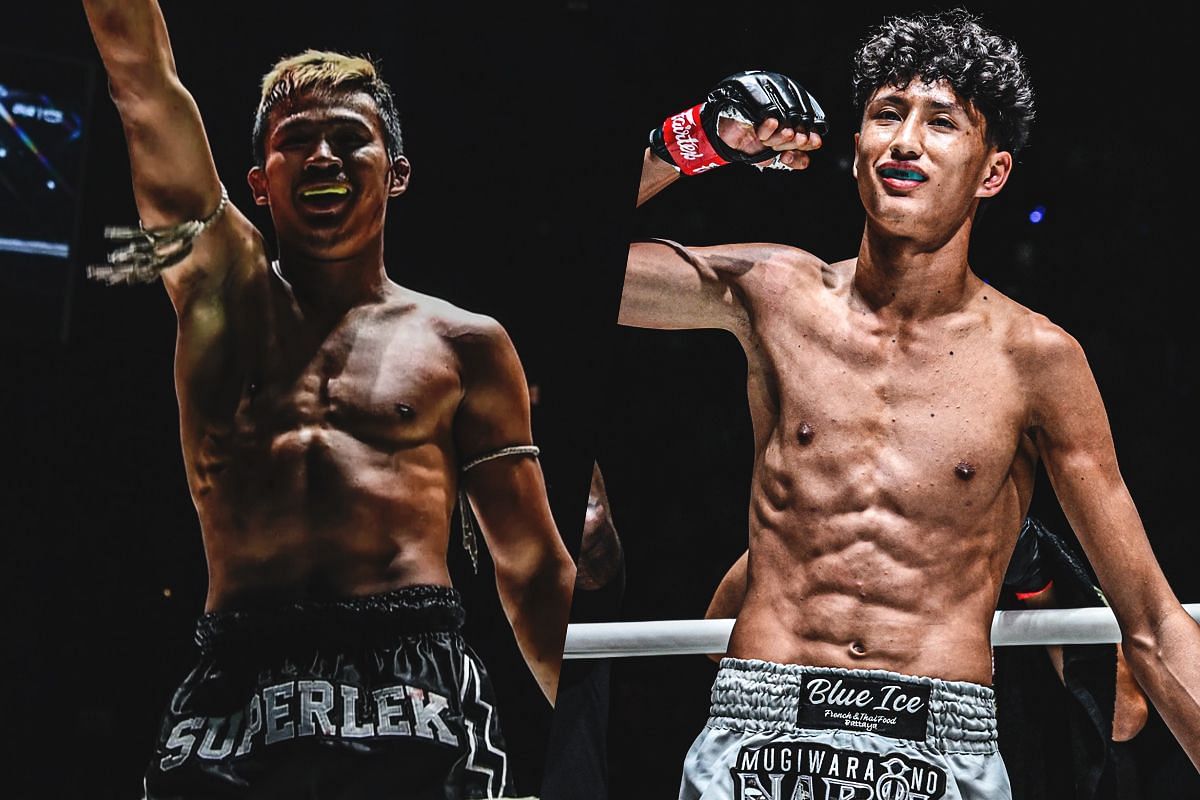 Superlek Kiatmoo9 and Nabil Anane - Photo by ONE Championship