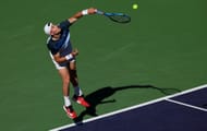 Jack Draper in action at the BNP Paribas Open (Image Source: Getty)