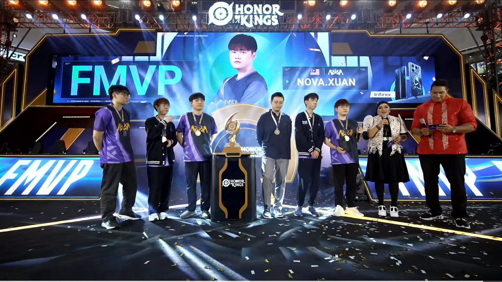 Nova Esports wins Honor of Kings Invitational Season 3 (Image via YouTube/Honor of Kings  Global)