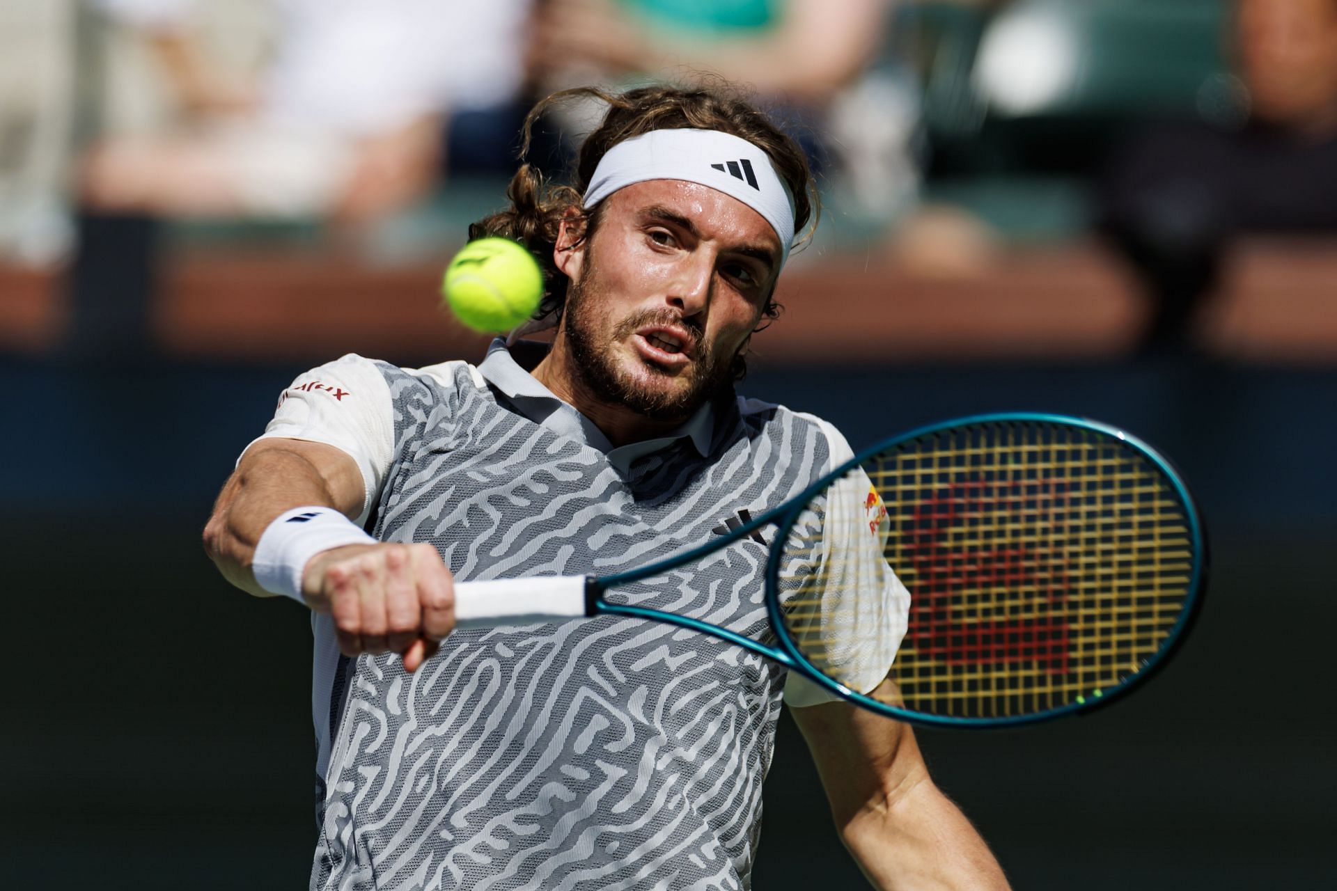 Stefanos Tsitsipas at the 2024 Indian Wells Open [Image Source: Getty Images]