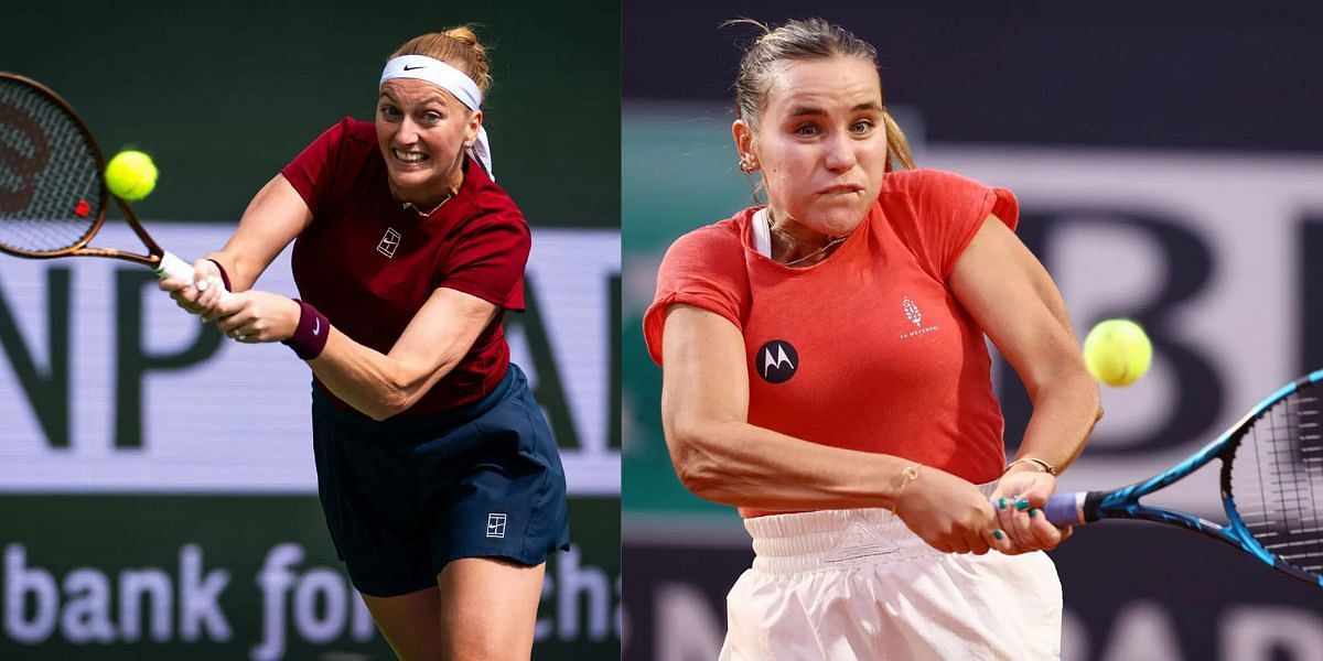 Sofia Kenin and Petra Kvitova will face each other for the fourth time. (Image credits: Getty)