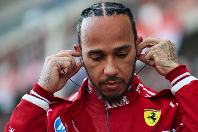 "Let's not give up": Lewis Hamilton gives pep talk to Ferrari after a disastrous F1 Chinese GP