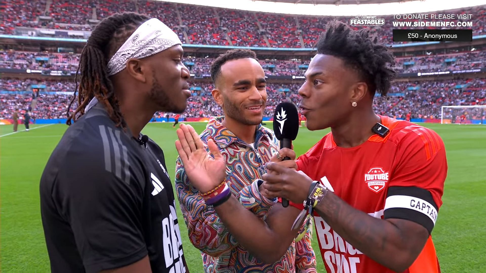 SIDEMEN CHARITY MATCH 2025 result and more (Image via YouTube/@Sidemen)