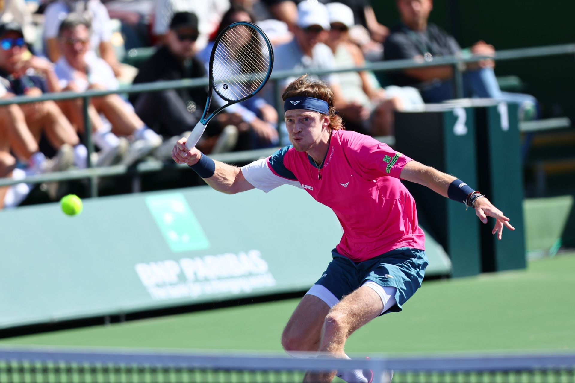 Rubelv at the BNP Paribas Open - Source: Getty