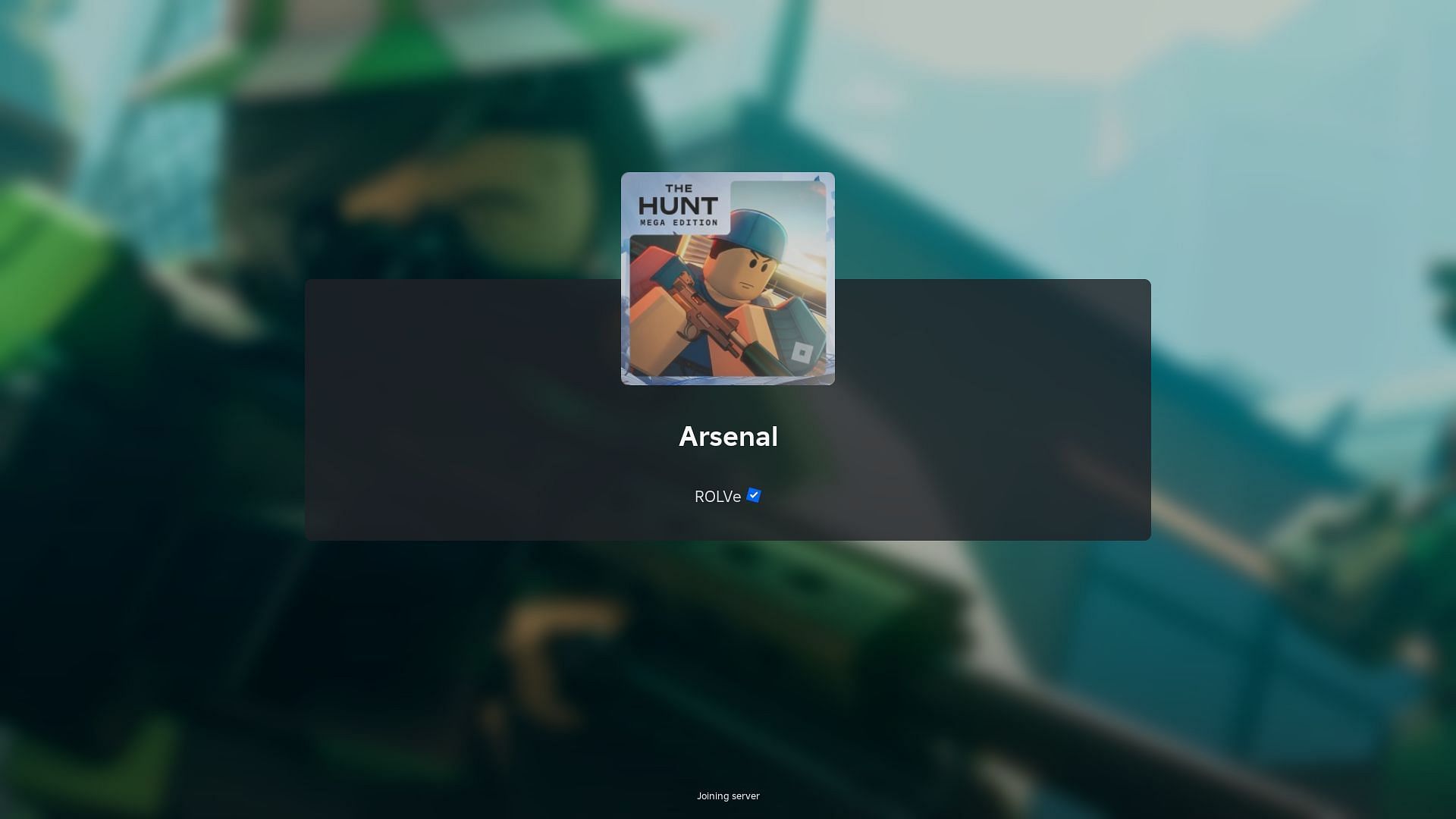 Claim The Hunt: Mega Edition Token in Arsenal