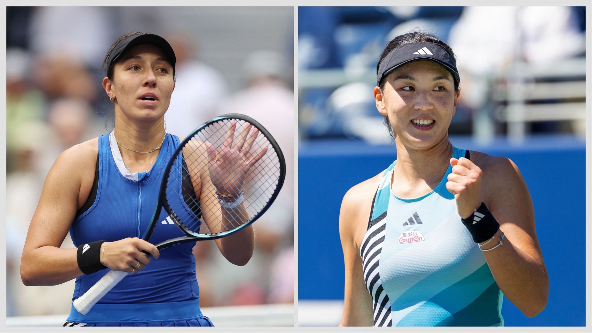 It will be the third meeting between Jessica Pegula and Wang Xinyu. (Photo credits: Getty)