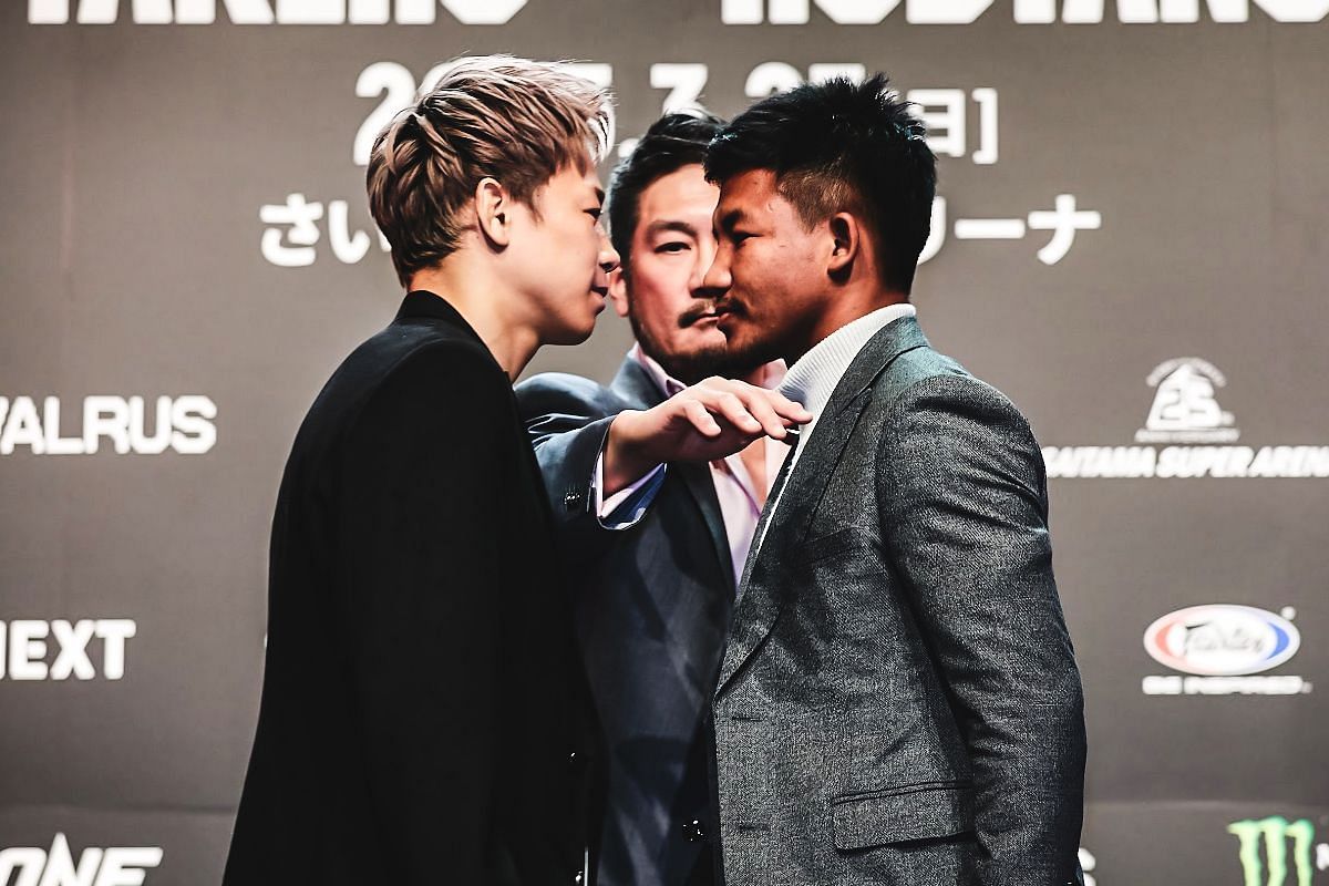 Takeru (left), Rodtang (right) [Photo via ONE Championship]