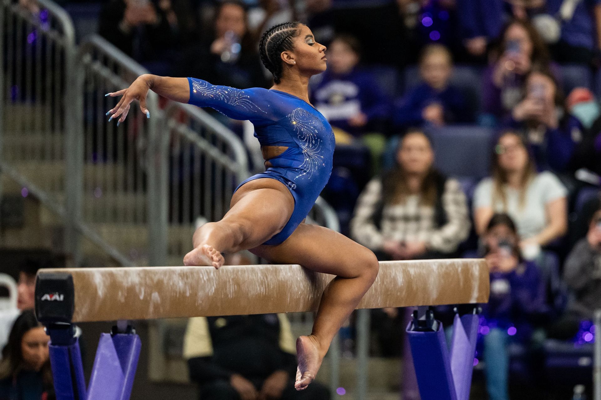 Jordan Chiles at UCLA v Washington - Source: Getty