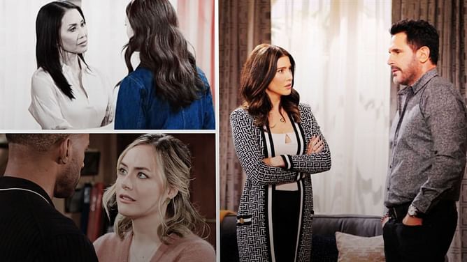 The Bold and the Beautiful weekly preview sees Li attack Poppy, Steffy rage at Bill, and Hope question her future with Carter