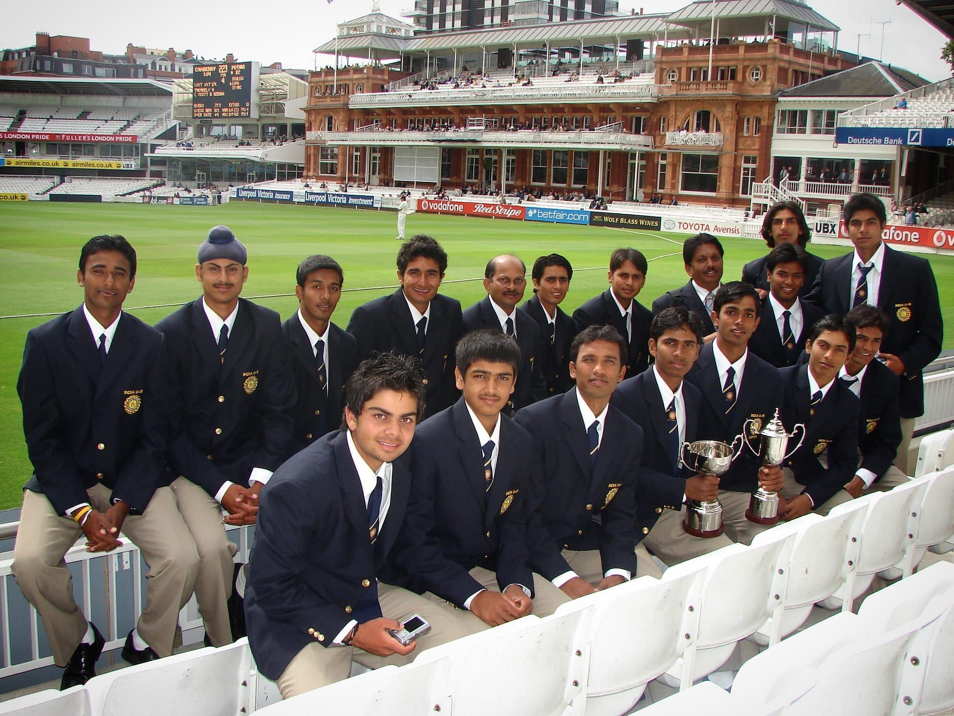 2008 अंडर-19 वर्ल्ड कप के लिए भारतीय स्क्वाड (Photo Credit: @Lalchandrajput7)